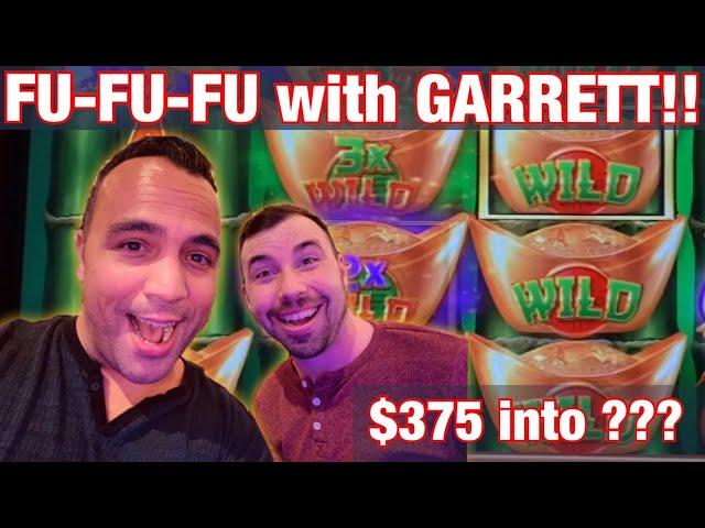 King Jason & Garrett play Fu-Fu-Fu Slot Machine in Reno!! | WINNING Freeplay Session! 