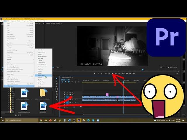 How To Fix Adobe Premiere Pro With Missing Play Button | How To Clear Media Cache