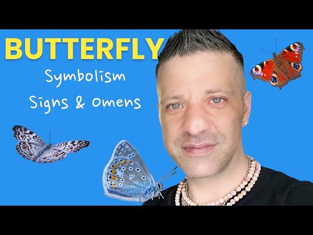 IF A BUTTERFLY FOLLOWS YOU | LANDS ON YOU OR FLY AROUND YOU | Symbolism | Signs & Omens