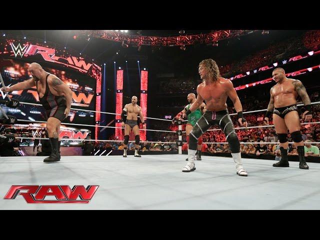 Orton, Ryback, Cesaro & Ziggler vs. Sheamus, Big Show, Owens & Rusev: Raw, Aug. 24 , 2015