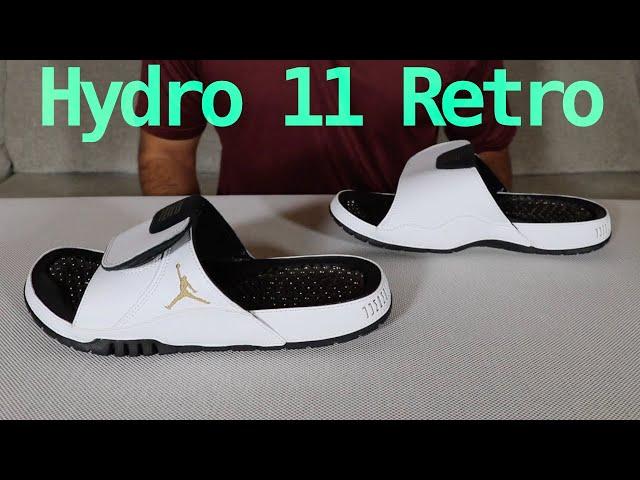 Jordan Hydro 11 Retro Slides - Detailed Review + On feet