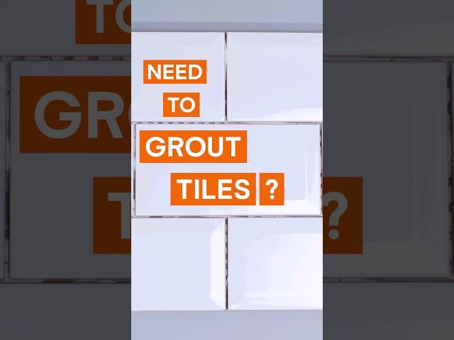 Installing tiles? Here’s your grouting game plan ️#DIY #Howto #BandQ