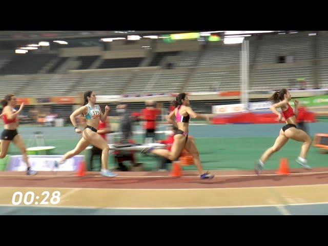 400m Womens Finals A to D, Barcelona Indoor Meeting 5/Feb/21