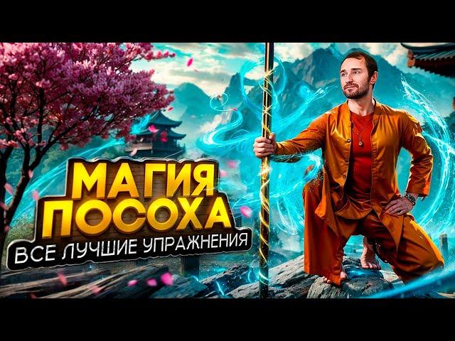ЛУЧШИЕ УПРАЖНЕНИЯ С ПОСОХОМ В КУНГ-ФУ