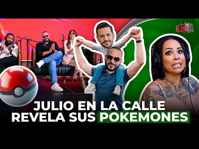 SOY EL PAPÁ DE CARLOS DURÁN Y JESSICA! JULIO EN LA CALLE REVELA SUS POKEMONES