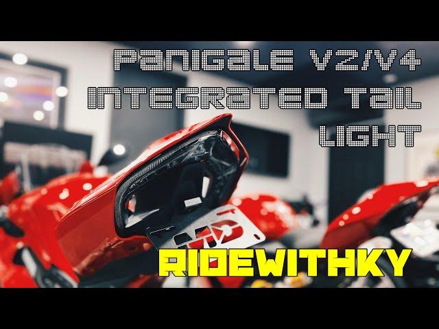 FIXING a DUCATI Panigale V2/V4 REAR END (MOTODYNAMIC Tail Tidy AND Integrated Tail Light)