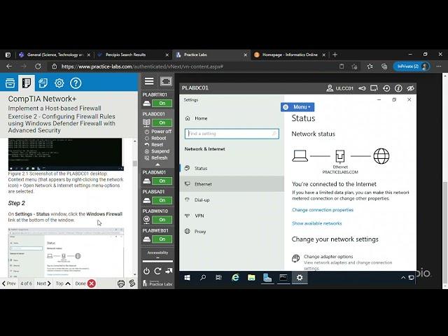 Implement a Host-based Firewall