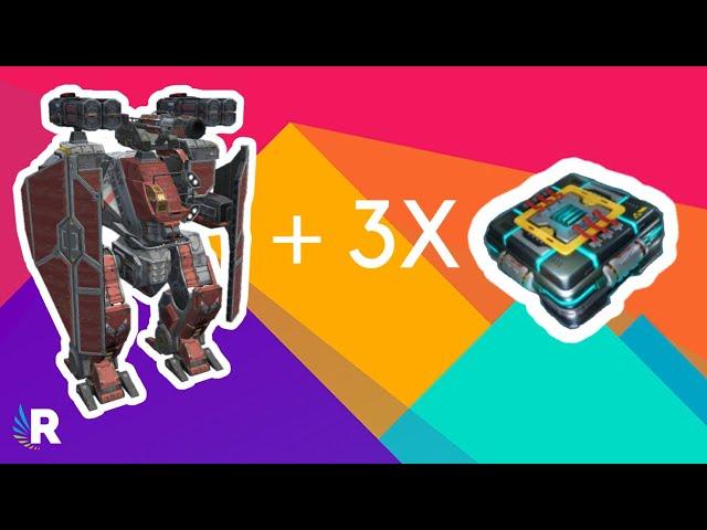 War Robots: MAX ARTHUR - RUPTURE/TSAR + 3X MAX SELF-FIX UNIT