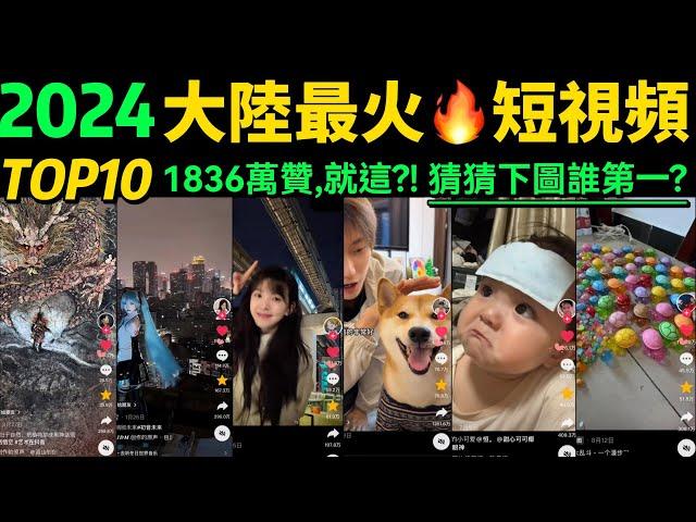 2024抖音最火短視頻TOP10 ‼️你刷到過幾個【揭秘：千萬點贊的流量密碼️】片尾有爆笑彩蛋｜搞笑狗狗｜軟萌貓咪｜可愛寶寶｜顏值美女｜跳舞耍酷｜反差轉場｜網絡熱梗｜初音未來｜黑神話悟空