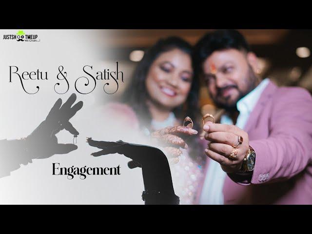 AAJ SAJEYA || ENGAGEMENT HIGHLIGHTS CANDID VIDEO  || REETU & SATISH || JUSTSHOOTMEUP