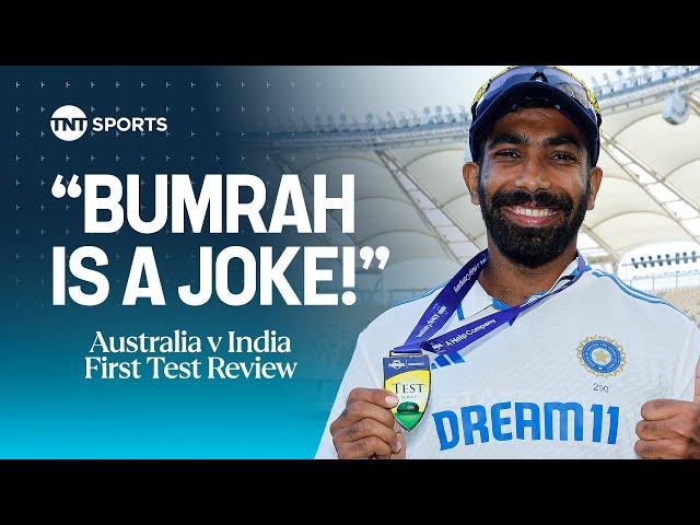 “BUMRAH IS A JOKE…BEST PLAYER IN THE WORLD!”  Cook & Finn Review Australia v India First Test ‍