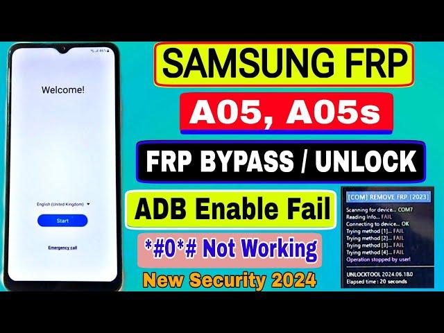 Without PC - Samsung A05, A05s FRP Bypass 2024 Android 12/13/14 || No *#0*# - ADB Enable Fail