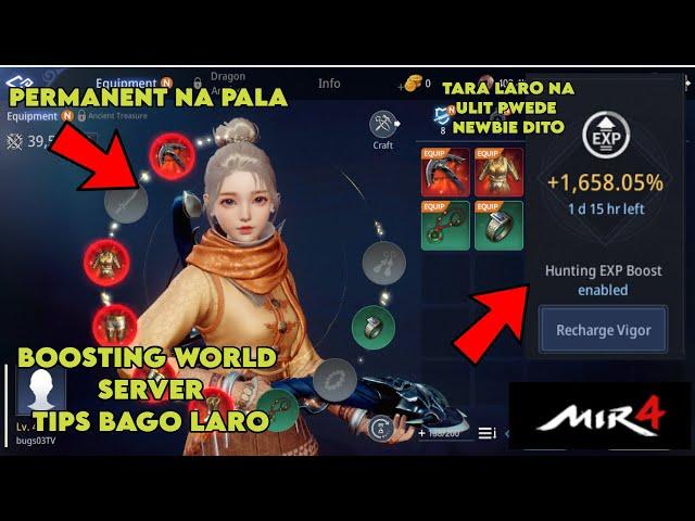 Mir4 - BOOSTING WORLD SERVER INFO TARA LARO