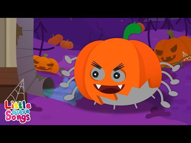 ️ The Itsy Bitsy Spider | Halloween Kids Song | Nursery Rhymes | Little Wave Songs - Baby Coco