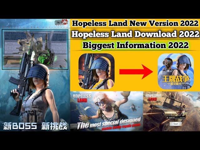 Hopeless Land New Version 2022 | How To Download And Start Hopeless Land (Ace Of War) | HM RUSHER