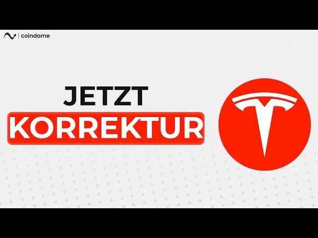 Korrigiert Tesla tiefer? - Elliott Wave Analyse: Preisprognose - CoinDome