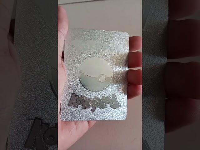 Pakemon maga lugia silver card