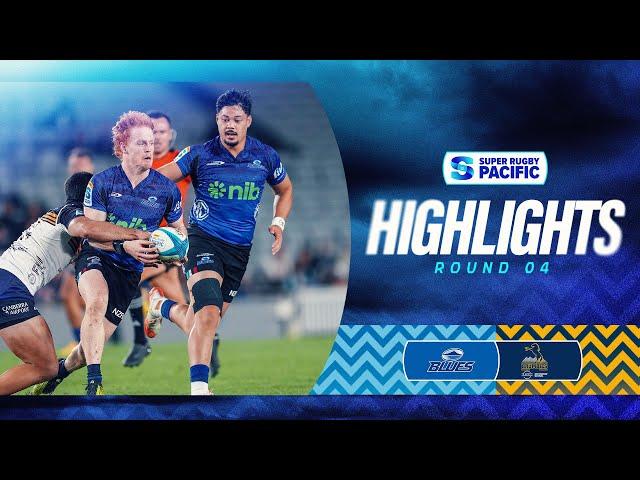 HIGHLIGHTS | BLUES v BRUMBIES | Super Rugby Pacific 2025 | Round 4