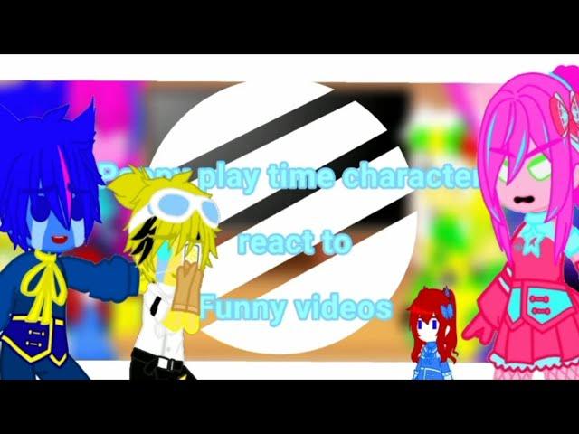 °Poppy play time character react to Funny video° {poppy play time} //gacha club\\