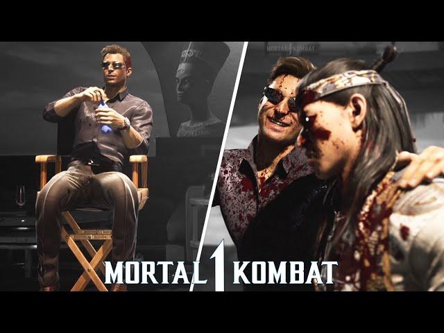 Mortal Kombat 1 - Johnny Cage Fatality, Brutality & Fatal Blow