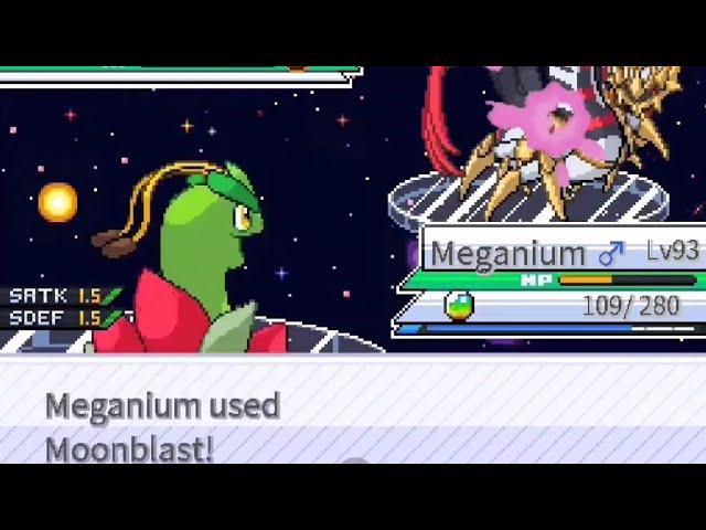 Pokémon Insurgence Hard Mode 9th Boss - MEGA MEGANIUM vs PRIMAL GIRATINA