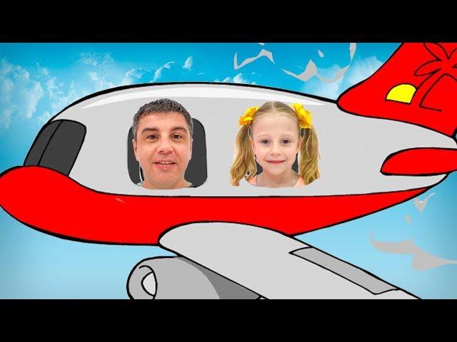 Nastya and dad - travel and adventure stories