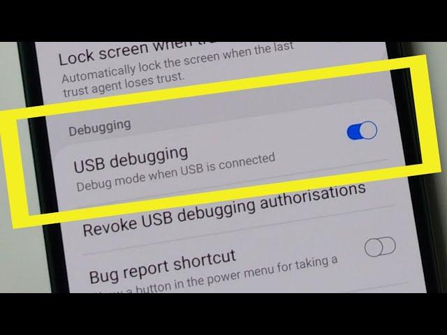 All Samsung Galaxy Phones: Enable USB Debugging Mode - Developer Options - 2020