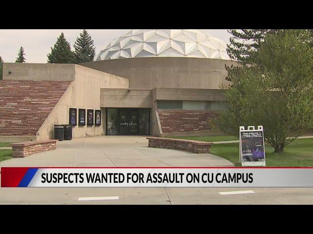 Suspects accused of assaulting students on CU Boulder campus