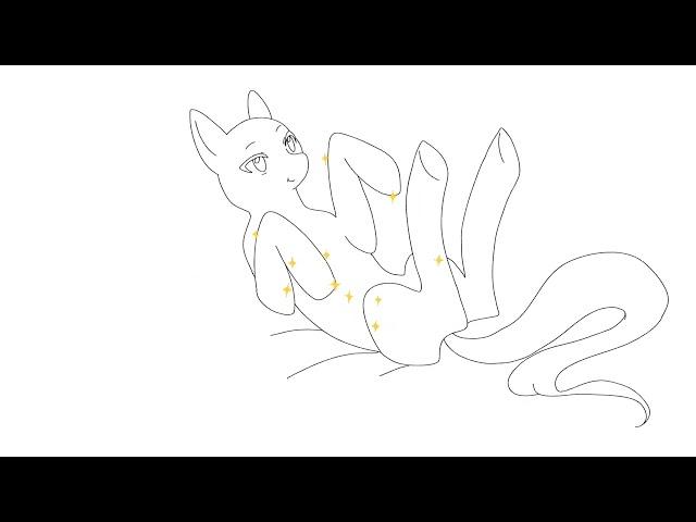 YCH gif animation pony transform By Ann Rikeza