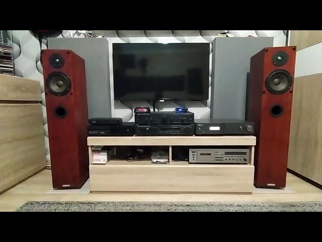 DIY Speakers Seas Er 18 RNX, Seas 27TBCF/G, Amplifier Pioneer A6, Audiophile Music Test.