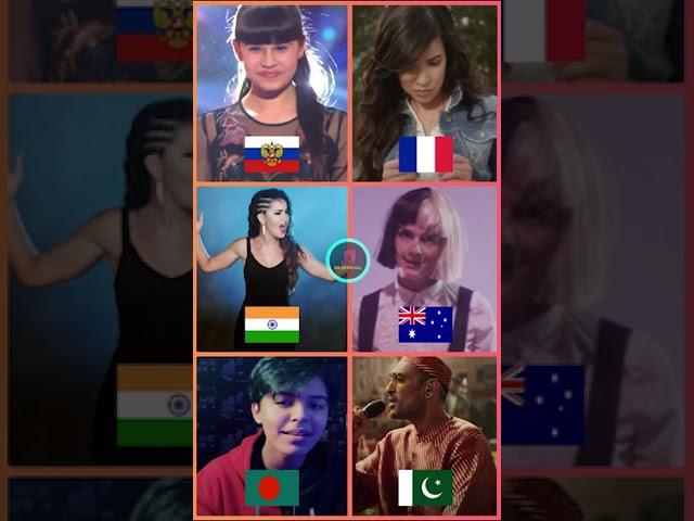 Cover vs Original || Battle By - Diana Ankudinova, Indila, Tanya, Sia, Sahil Sanjan & Ali Sethi || 1