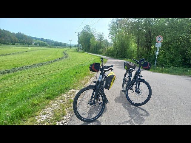 Radtour 2024 über den Kocher-Radweg ins Tal der Blinden Rot und zurück #Ostalbkreis #EBiken