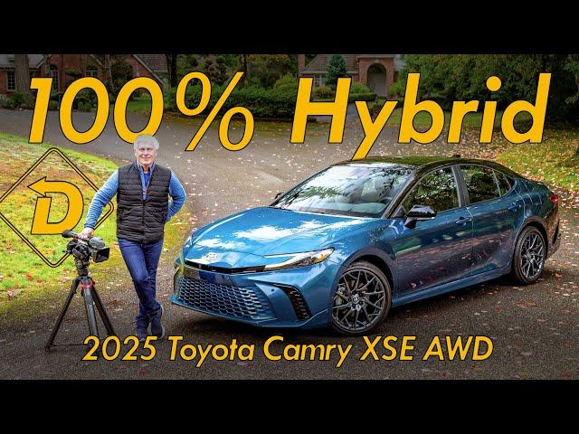 The New 2025 Toyota Camry Goes All Hybrid, All The Time #automotive