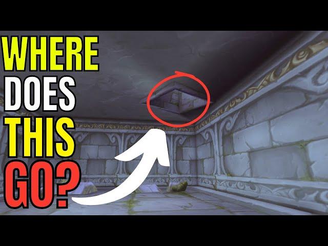 World Of Warcraft: Mysterious Hole In Dire Maul Ceiling?