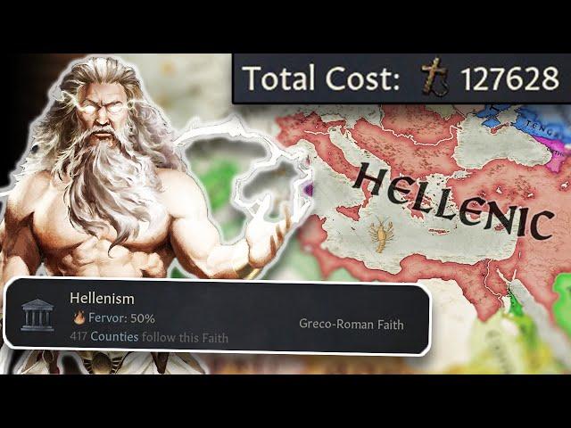 Reviving HELLENISM is the HARDEST CK3 CHALLENGE!