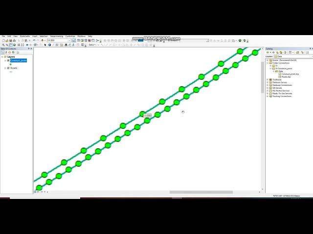 Create Point features along a line in ArcGIS