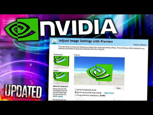 Nvidia Control Panel Best Settings for Gaming Performance | Best Settings for Nvidia Control Panel