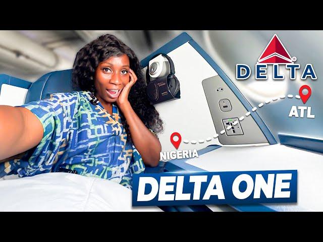 I FINALLY Flew Delta One A330-200 Business Class (Lagos to Atlanta) – Here's What Happened!