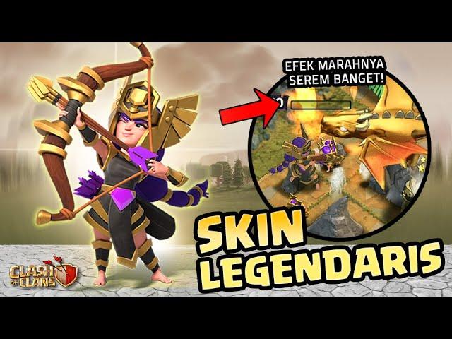 SKIN LEGENDARIS RATU JUARA! Bikin Para SULTAN CoC Ngiler!