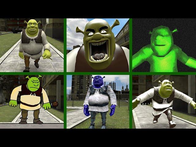 GMOD: All kinds of Shrek-Nextbots █ Garry's Mod █