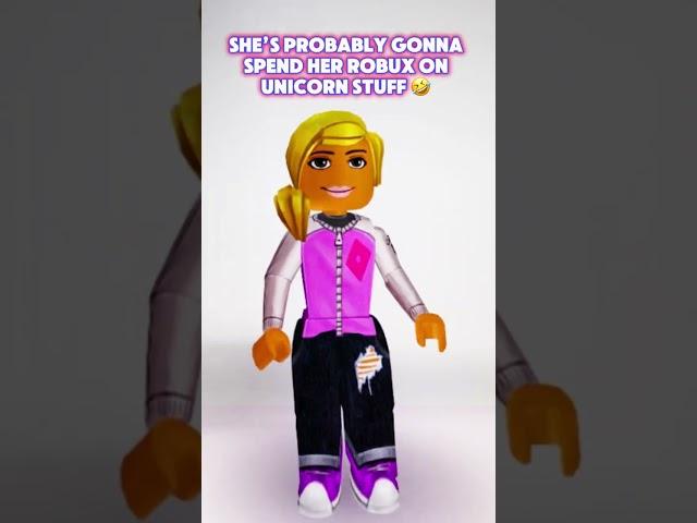 Unicorn?  #roblox #robloxavatars #robloxmemes #robloxgirl #unicorn #doll #robux #robloxgames