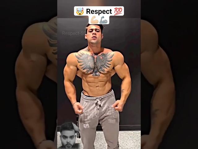 Respect short video  Big muscles  Ep - 86 #shorts #respect #ytshorts #gym