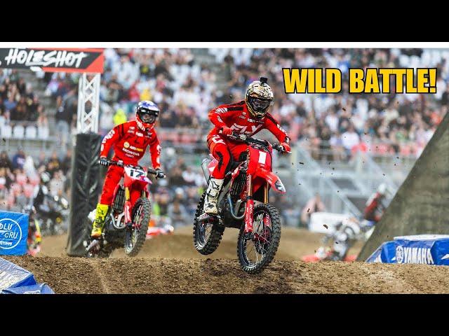 DEAN WILSON ROUND 2 AUSTRALIA SUPERCROSS - CHAOTIC BATTLE