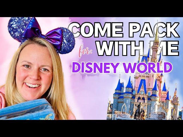 Disney Packing Hacks & Tips  Come Pack With Me - Walt Disney World, Family of 4 | 2024