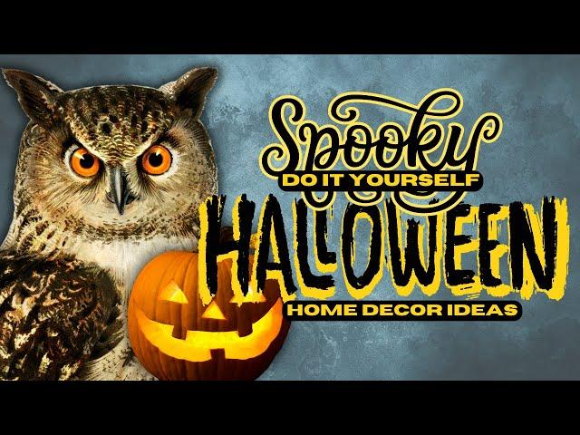 VINTAGE Inspired HALLOWEEN Decor Ideas With Old Days CHARM