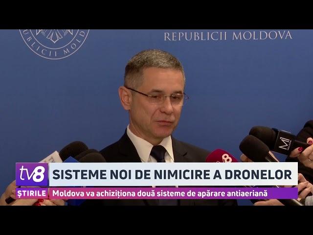 Moldova va achiziționa două sisteme de apărare antiaeriană