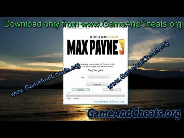 New Max Payne 3 Keygen Tested 100% working 2012