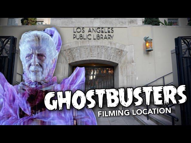 Ghostbusters Filming Location - The Library Ghost   4K