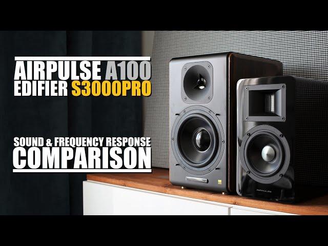 Edifier S3000Pro vs AirPulse A100 - REMATCH!  ||  Sound & Frequency Response Comparison