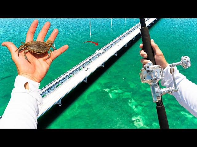 GREATEST Fishing Spot On Earth! (Extreme Florida Keys Bridge Fishing)